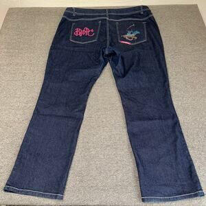 Y2K Beverly Hills Polo Club Plus Size 22 Women's Jeans Blue Dark Wash Bootcut